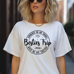 Besties Trip 2024 Graphic Tee